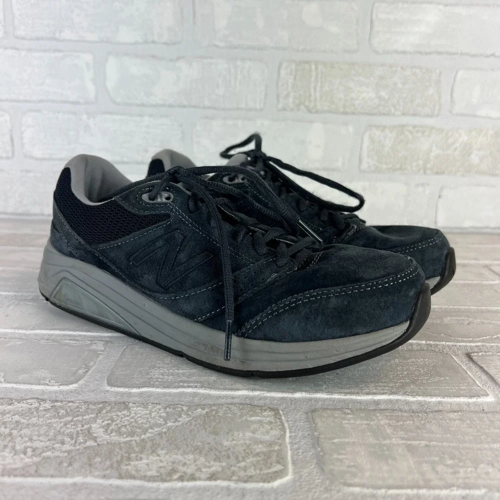 New Balance 928v3 Sneakers Walking Shoes Womens 7.5 Navy Blue Suede WW928NV3